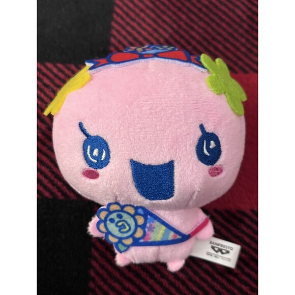 Banpresto Violetchi K-Tama 20th Anniversary Keychain Plush 3.5" Tamagotchi - Picture 1 of 5